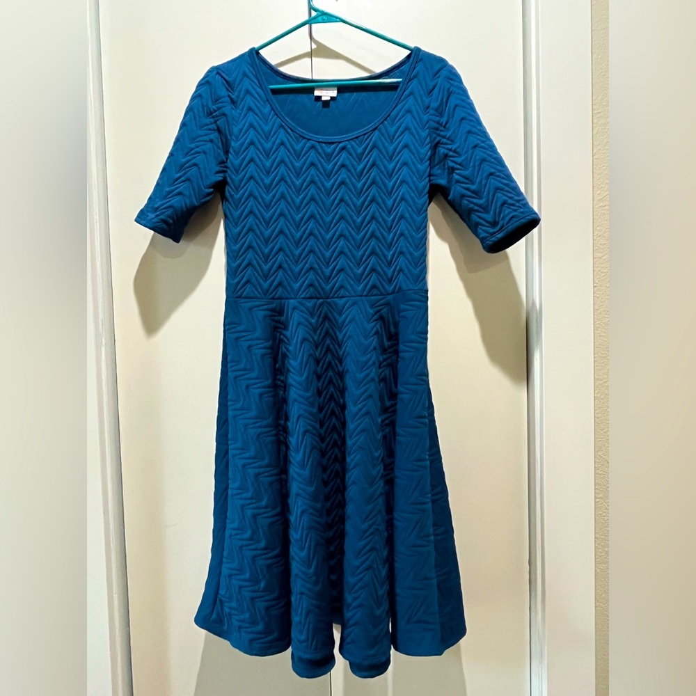 Lularoe Amelia -Sea Blue